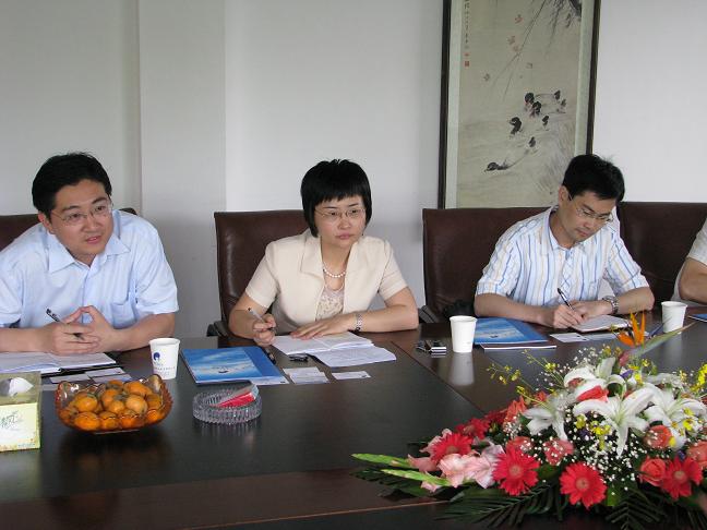 人民銀行來公司本部開展有關私募股權(quán)投資的調(diào)研工作